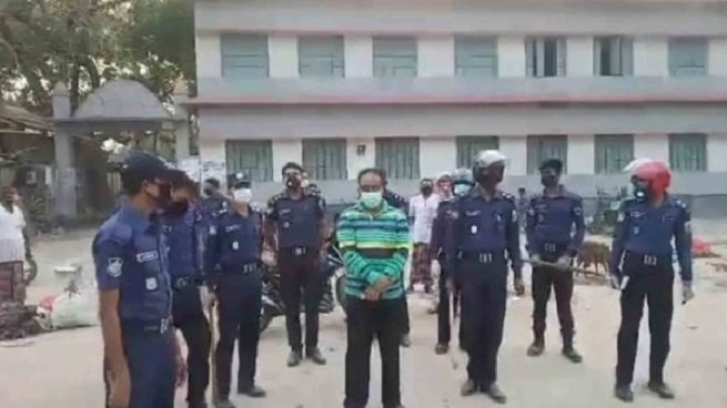 The police have taken a strict stand to prevent corona in Kalai