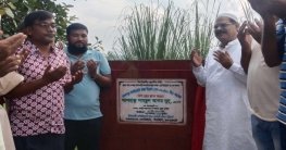 পাঁচবিবিতে রাস্তার ভিত্তি প্রস্তর স্থাপন উদ্বোধন করলেন দুদু এমপি