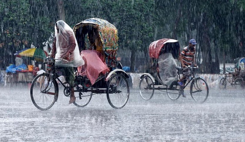 আজ ৪ বিভাগে বজ্রসহ বৃষ্টির আভাস আজ ৪ বিভাগে বজ্রসহ বৃষ্টির আভাস