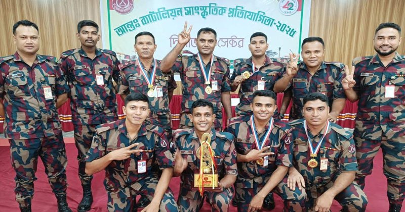 জয়পুরহাট ২০ বিজিবি সঙ্গীতে শ্রেষ্ঠ