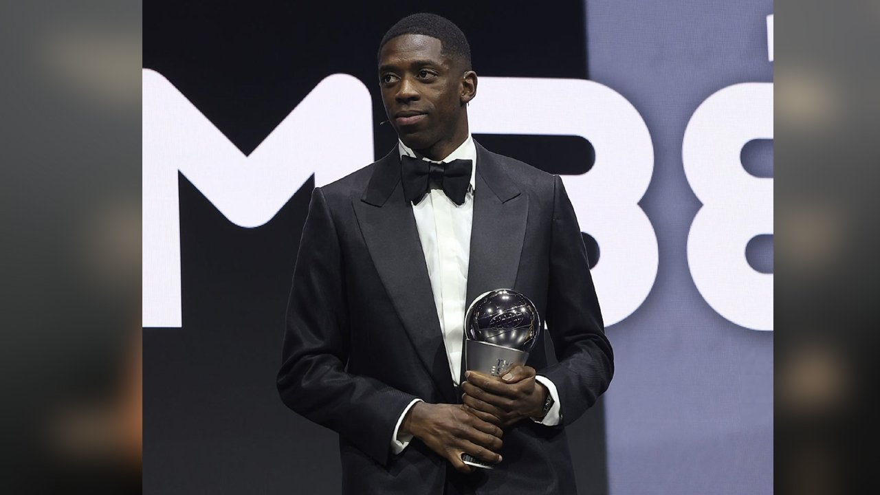 ব্যালন ডি’অরের পর ফিফা বর্ষসেরা হয়ে যা বললেন দেম্বেলে