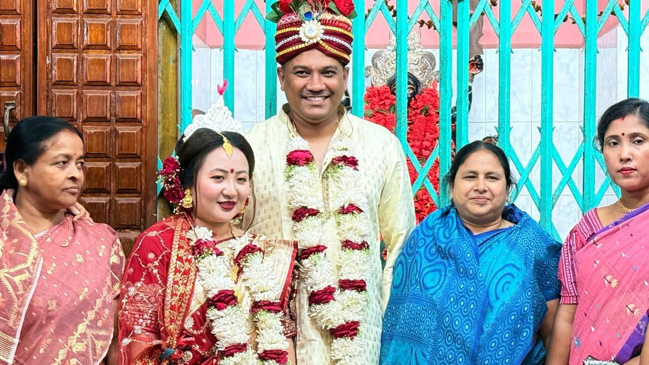 প্রেমের টানে ফেনীতে এসে সাত পাকে বাঁধা পড়লেন ফিলিপাইন তরুণী