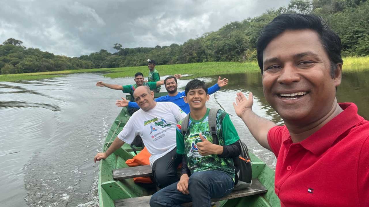 অ্যামাজন অভিযানে ইউটিউবার সালাহউদ্দীন সুমন ও নিলয়