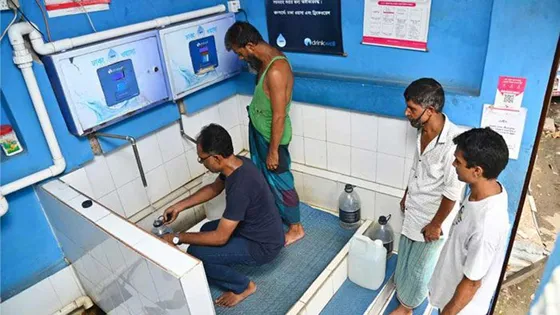 ৩ দিন বন্ধ থাকার পর সোমবার খুলছে ওয়াসার পানির এটিএম বুথ ৩ দিন বন্ধ থাকার পর সোমবার খুলছে ওয়াসার পানির এটিএম বুথ