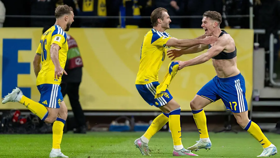 পোল্যান্ডকে হারিয়ে মধুর প্রতিশোধ, বিশ্বকাপে সুইডেন