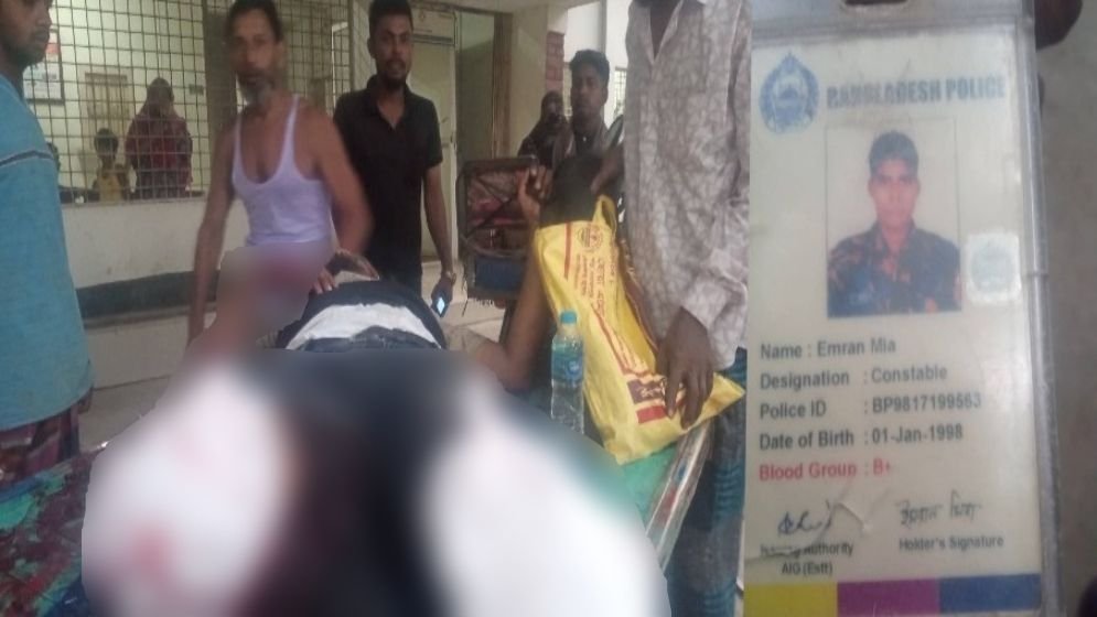 নওগাঁয় চলন্ত ট্রেন থেকে নামতে গিয়ে পুলিশ সদস্যের দুই পা বিচ্ছিন্ন নওগাঁয় চলন্ত ট্রেন থেকে নামতে গিয়ে পুলিশ সদস্যের দুই পা বিচ্ছিন্ন