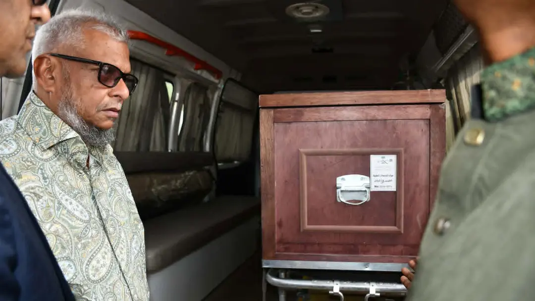 সৌদিতে ক্ষেপণাস্ত্র হামলায় নিহত মামুনের মরদেহ দেশে এসেছে সৌদিতে ক্ষেপণাস্ত্র হামলায় নিহত মামুনের মরদেহ দেশে এসেছে
